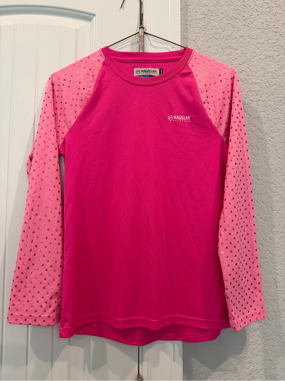 Magellan Outdoors Pink Performance Long Sleeve